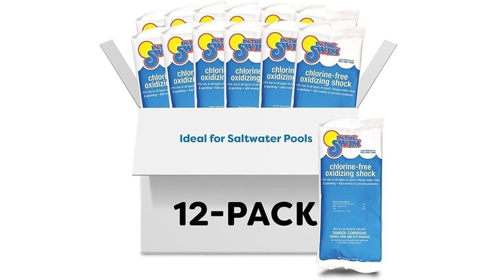 chlorine free pool shock effectiveness