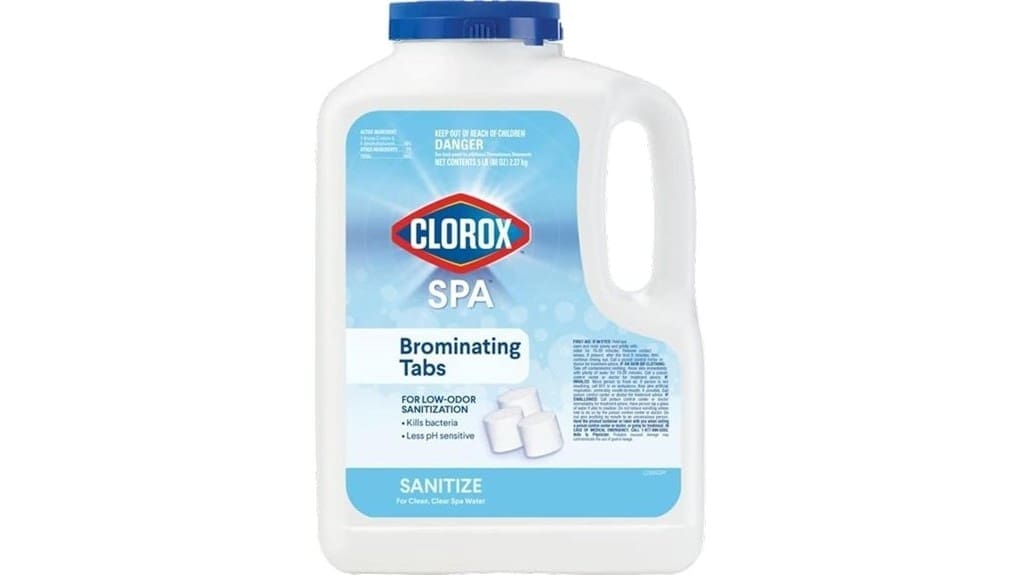 clorox pool spa bromine