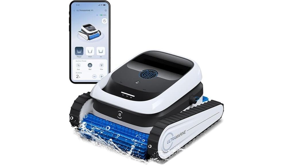 cordless robotic pool cleaner