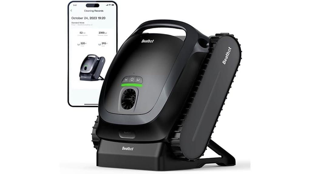cordless robotic pool vacuum