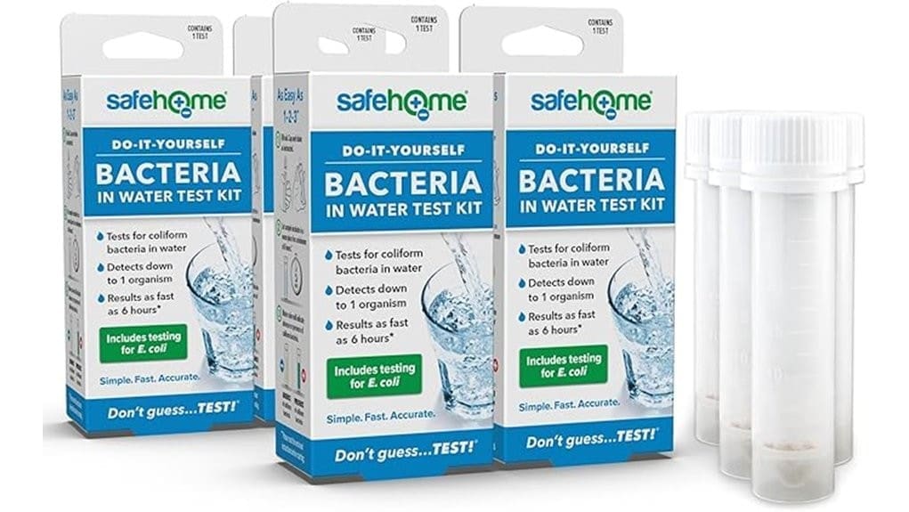 home water bacteria test