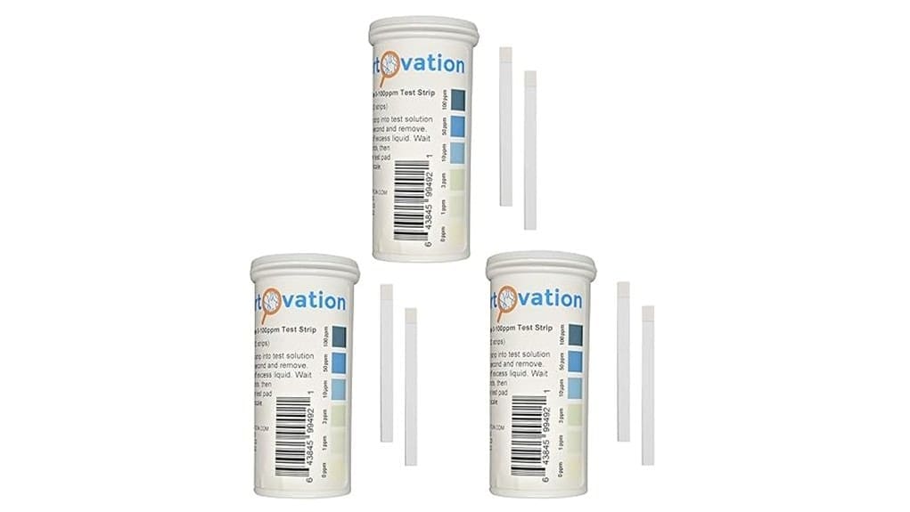 hydrogen peroxide test strips
