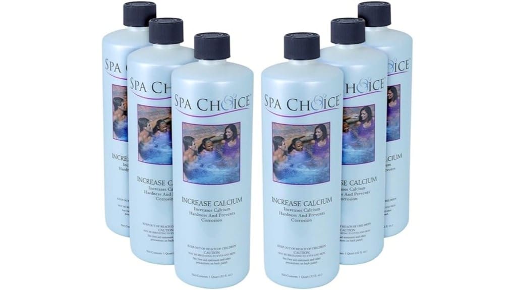 increases spa calcium hardness