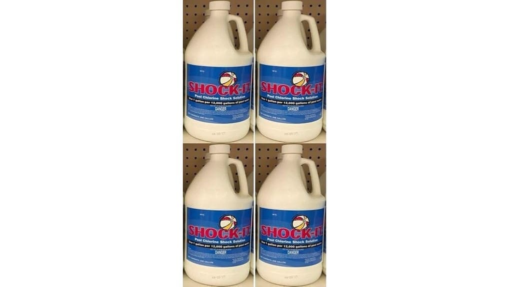 liquid chlorine pool shock