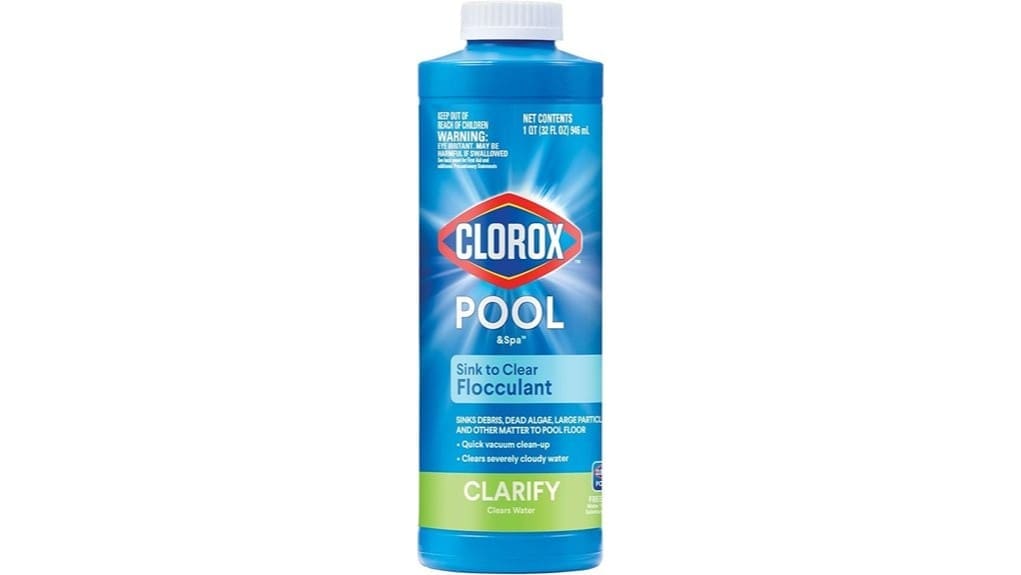 pool clarification flocculant review