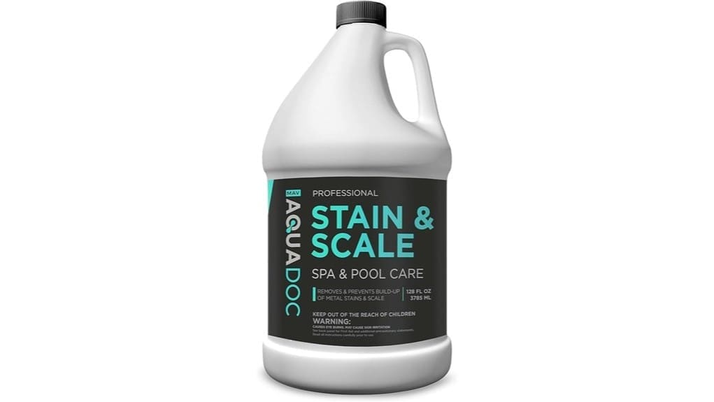 removes pool tub stains