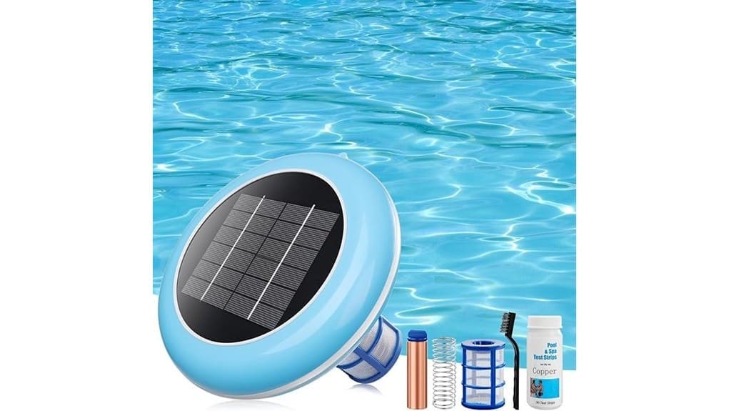 solar powered copper pool ionizer solar powered copper pool ionizer